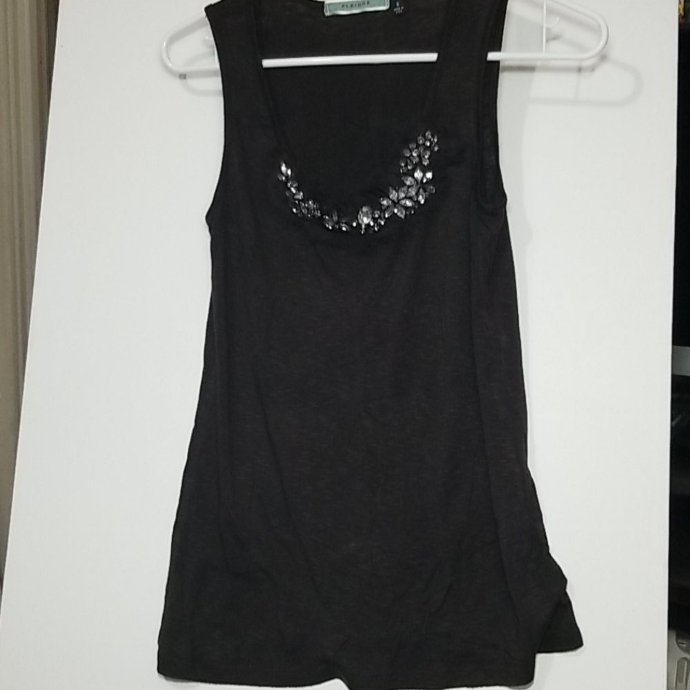 Pleione decorated tank top